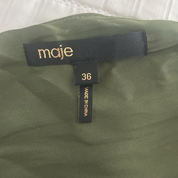 Maje cut-out V-neck maxi dress - Picture 5 of 13